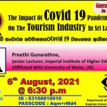 The Impact of Covid 19 pandemic on the Tourism Industry in Sri Lanka